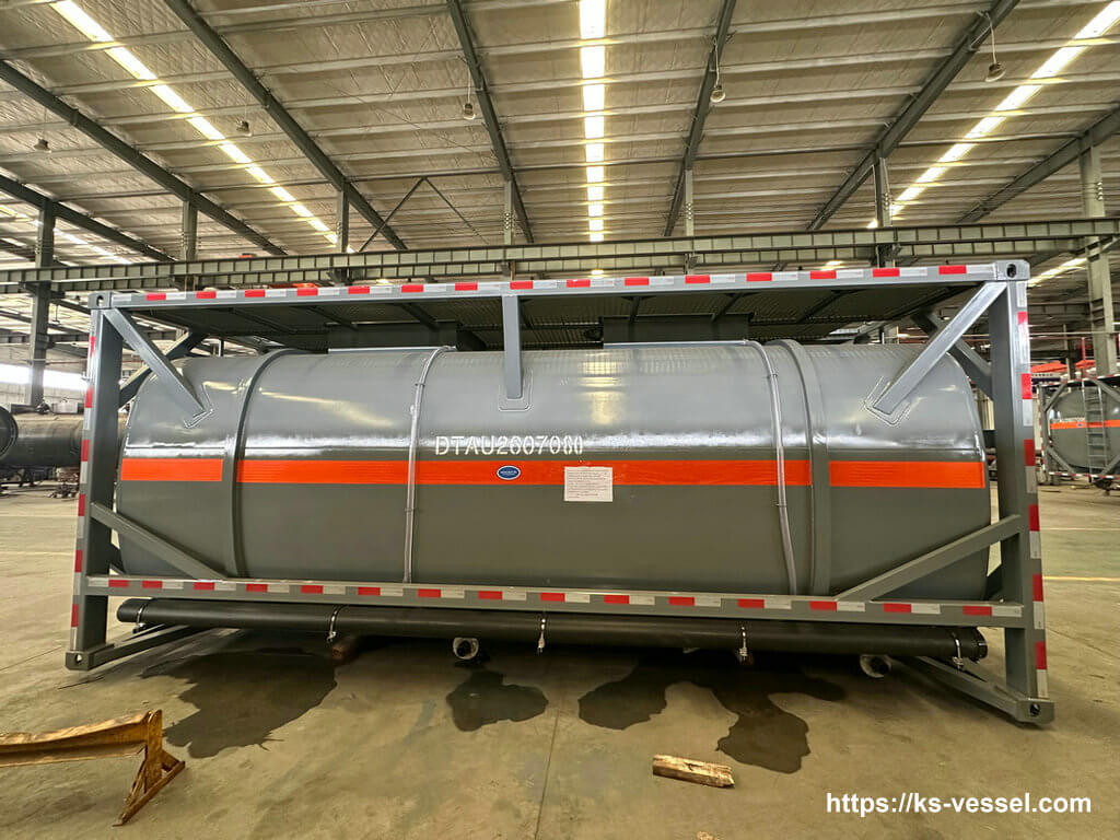 T14 PE PTFE Lined 20ft iso tank HCL ACID Container (22) T14 PE PTFE Lined 20ft iso tank HCL ACID Container (22)