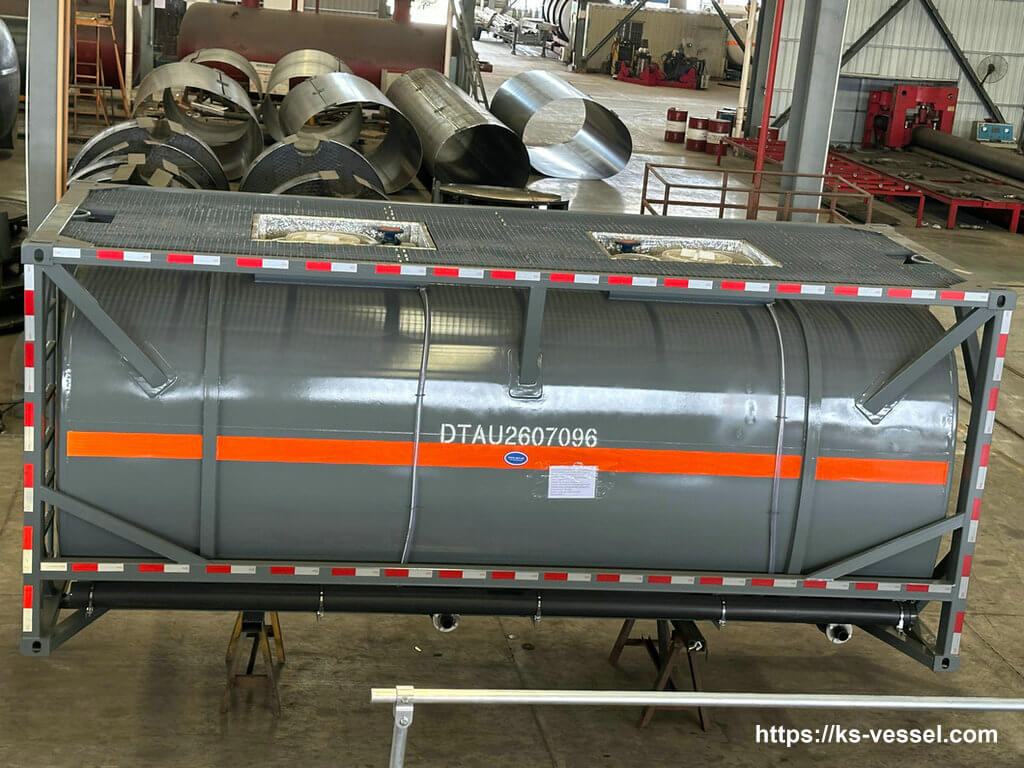 T14 PE PTFE Lined 20ft iso tank HCL ACID Container (25) T14 PE PTFE Lined 20ft iso tank HCL ACID Container (25)