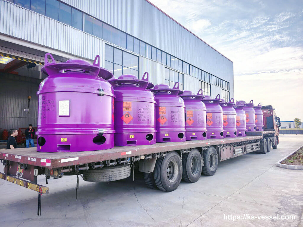 T22 UN PORTABLE TANK Stainless steel for Xylene UN1307 (19) T22 UN PORTABLE TANK Stainless steel for Xylene UN1307 (19)