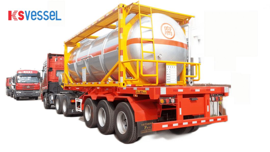 20FT ISO Swap Body Tank Container 30000 Liters to 35000 Liters for Sulfuric Acid ,Phosphoric Acid ,Yellow Phosphorus 