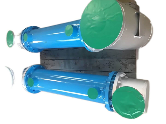 Customize Blue Color Shell And Tube Heat Exchangers 