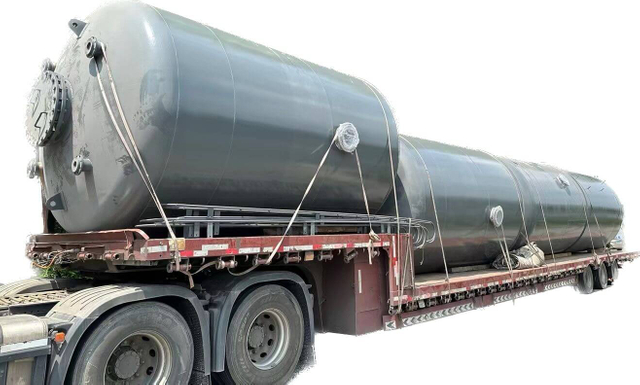 Vertical Steel Lined PE Acid Alkali Waste Liquid Storage Tank 20m3