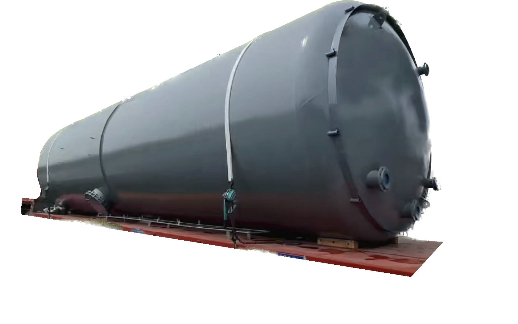 Vertical Lined PE Hydrochloric Acid Storage Tanks 100m3 (9)