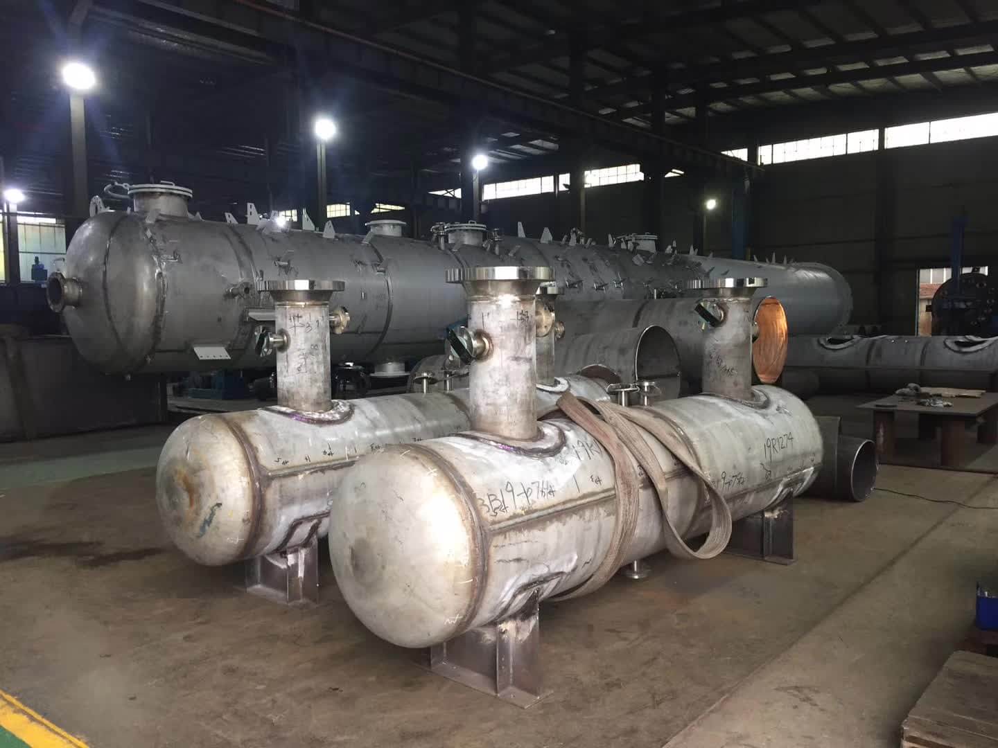 Stainless Steel shell and tube heat exchanger (6)