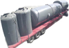 Vertical Steel Lined PE Acid Alkali Waste Liquid Storage Tank 20m3