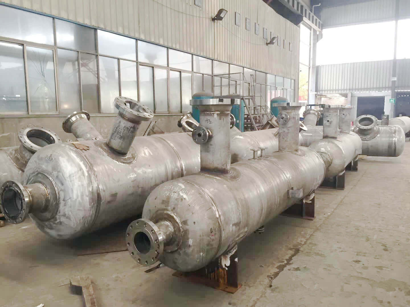 Stainless Steel shell and tube heat exchanger (4)