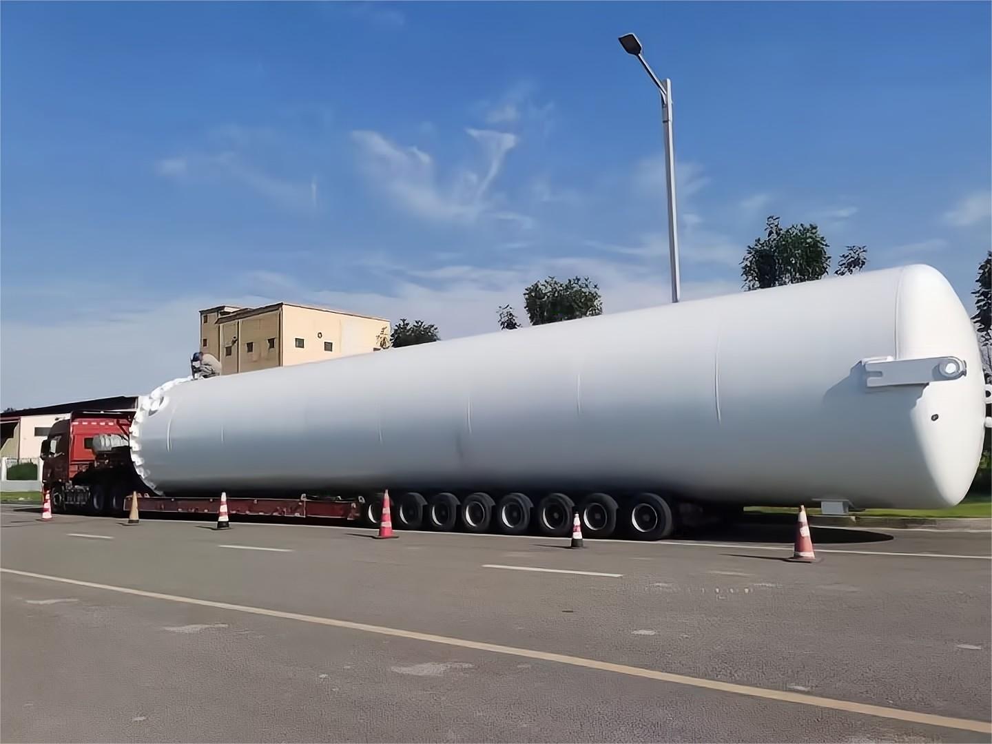 150 m3 Carbon dioxide low-temperature storage tank sent to Lianyungang (2)