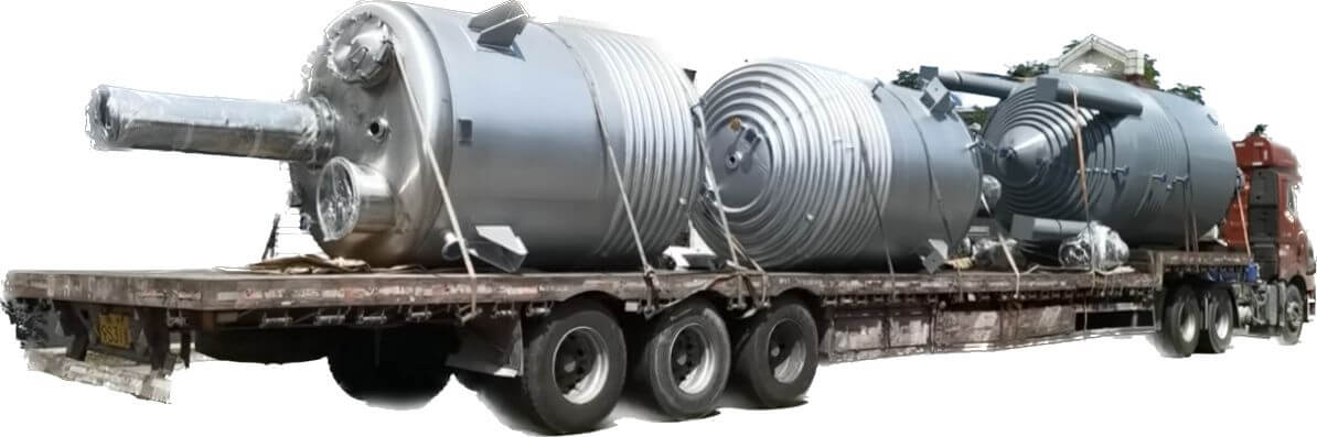  Customized Stainless Steel Ester Interchange Reactor Vessel Delivery