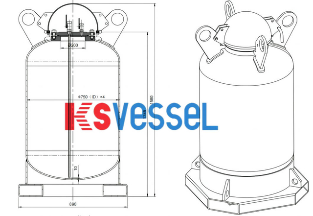 T21 Stainless Steel n-Buli Butyl Lithium Un3394 Portable Tank