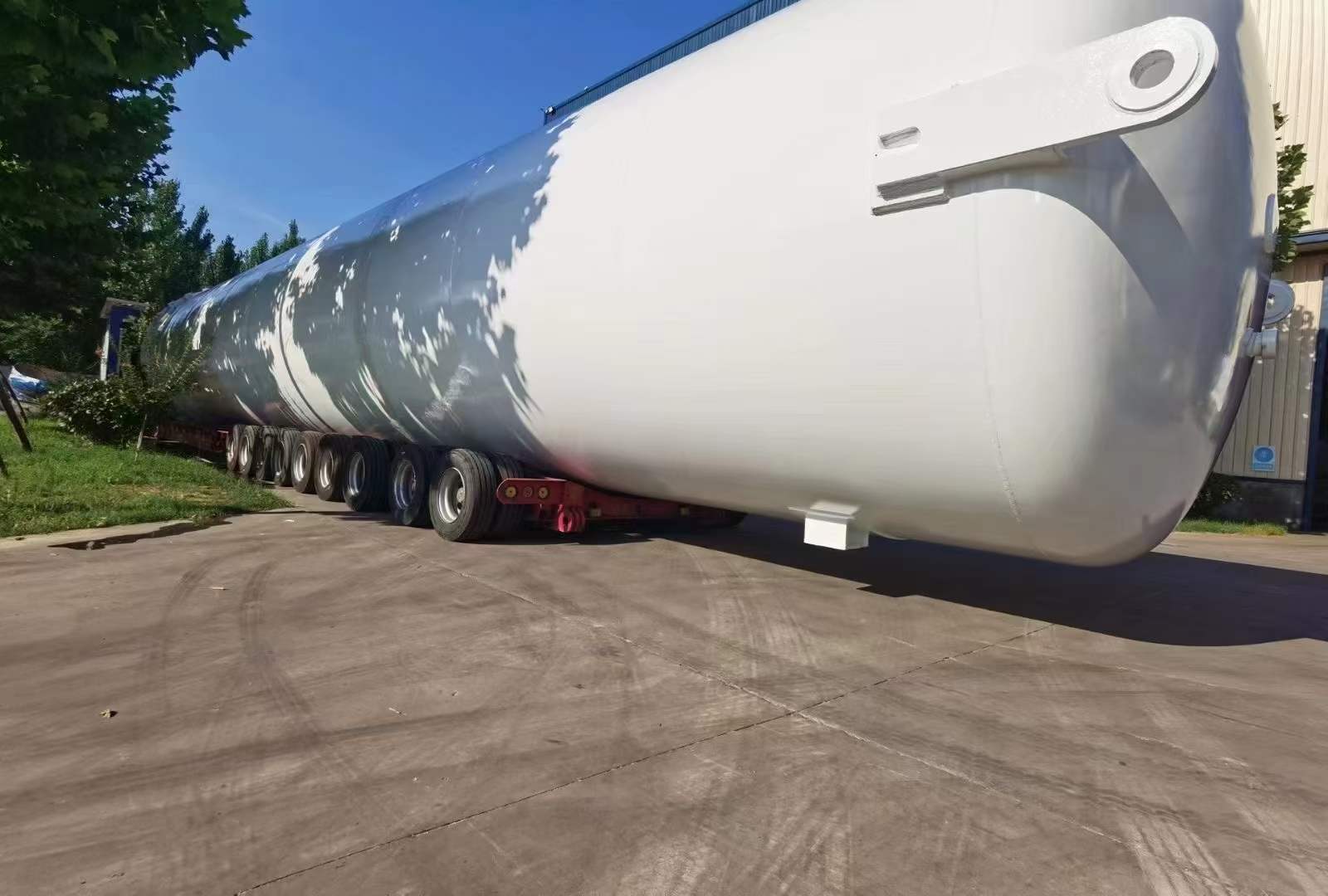 150 m3 Carbon dioxide low-temperature storage tank sent to Lianyungang (3)