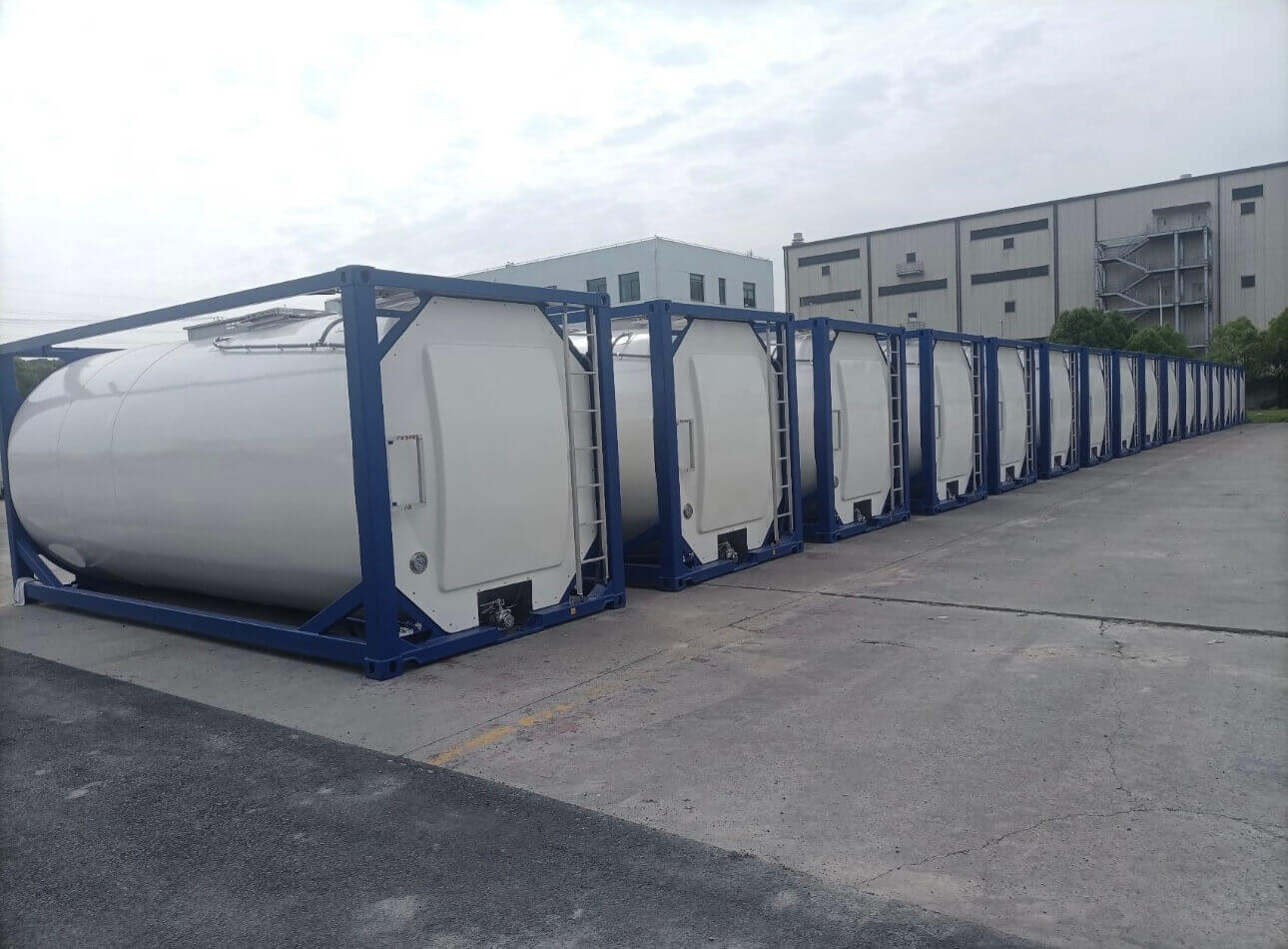 20FT Container Full Frame Stainless Steel L4BN ISO T11 UN Portable Tanks 26KL 