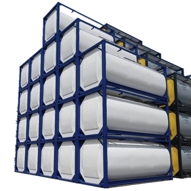 20FT Container Full Frame Stainless Steel L4BN ISO T11 UN Portable Tanks 26KL 