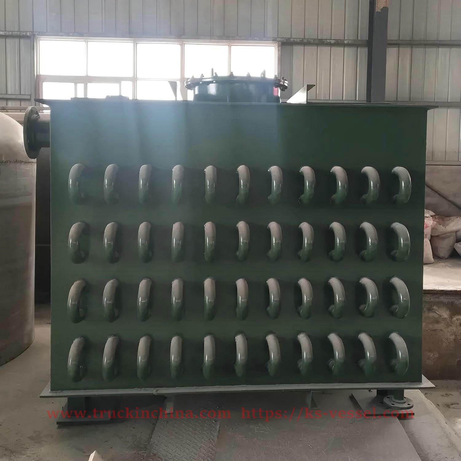 Keystone Vessel Pressure vessel storage tanks Coil Type Liquid Chlorine Vaporizer (13)