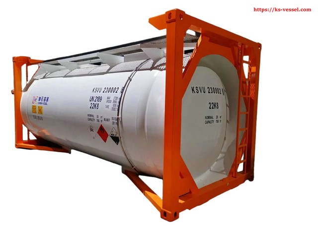 20FT 22K8 ISO Tank Container for Electronical Grade DCS,STC ADR UN 2189 Electronic Grade Dichlorosilane Cl2H2Si T20 T21 T22 Chemical UN Portable Tanks