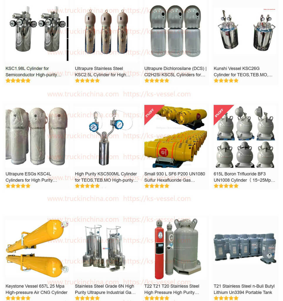 Keystone Vessel - Industrial Gas Cylinders ISO Tank Pressure Vessel UN Portable Tanks (1)