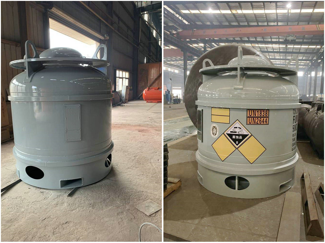 T20 Bulk Container Portable Tank for Un2644 Methyl Iodide CH3I Un1838 Titanium Tetrachloride Cl4ti Stainless Steel Tank 3.2cbm Adr Tanks