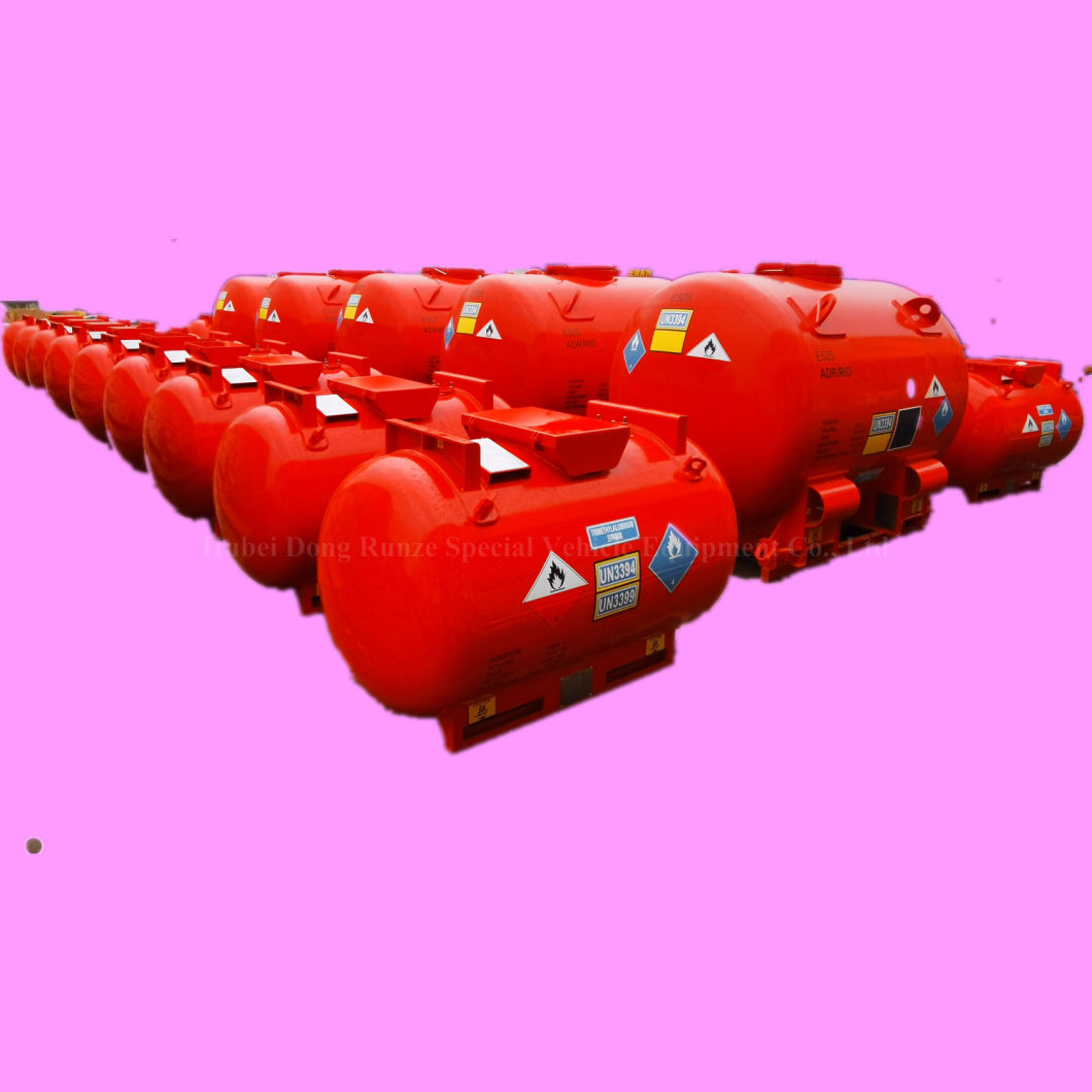 T21 Un Portable Tanks for Transport Trimethylaluminum (TMA) Trimethylgallium (TMG) , Triethylgallium (TEG) Aluminum Triethyl (TEAL) 1880liters