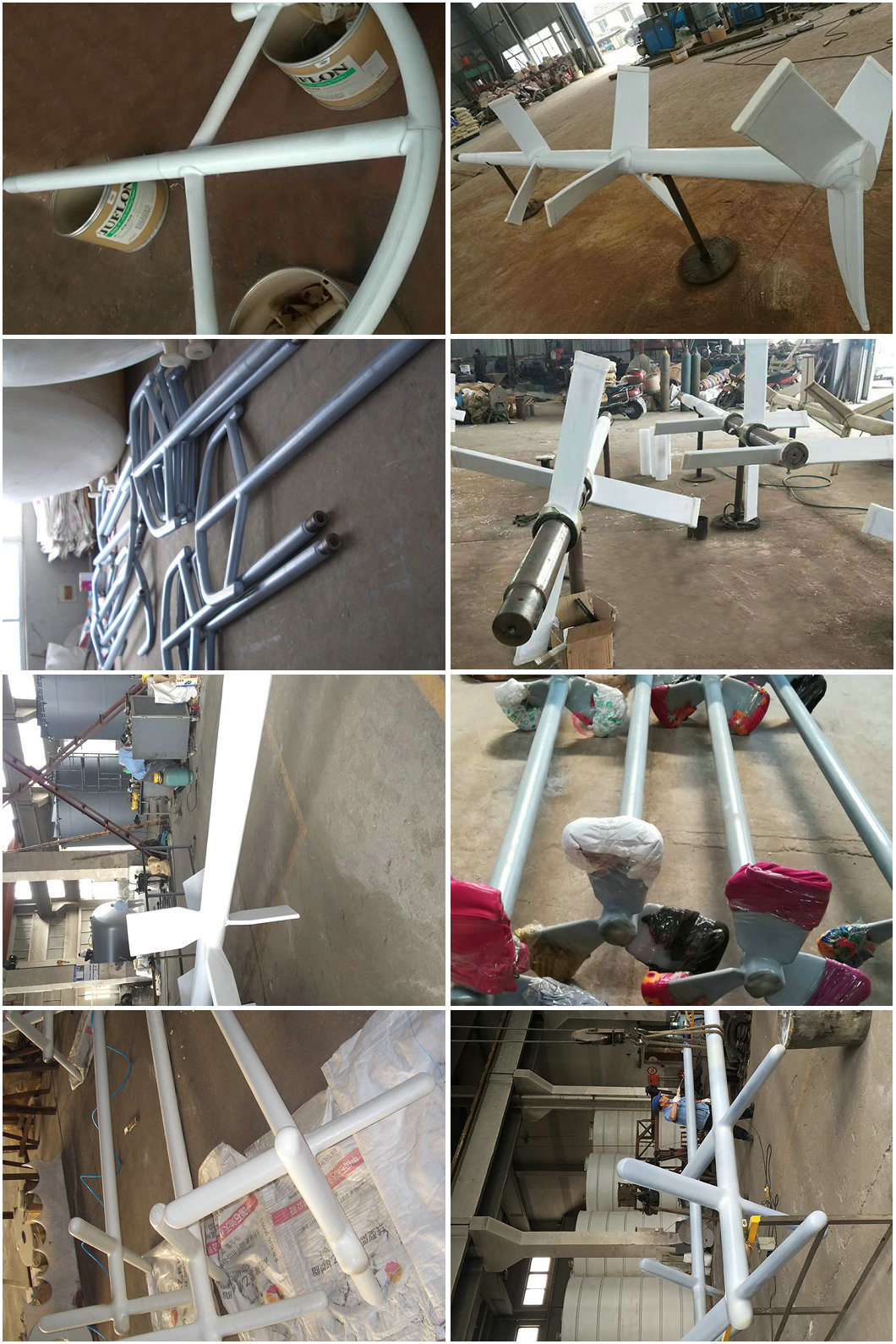 Stainless Steel Lined Po PE PTFE Stirring Paddle Chemical Mixing Stirring Bar or Stirring Paddle for Mixing Tank Teflon Stirrer