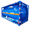 20 Feet PE Linging Acid Sodium Salt Liquid ISO Tank Container for Corrosive Sodium Drilling Fluid Petrochemicals