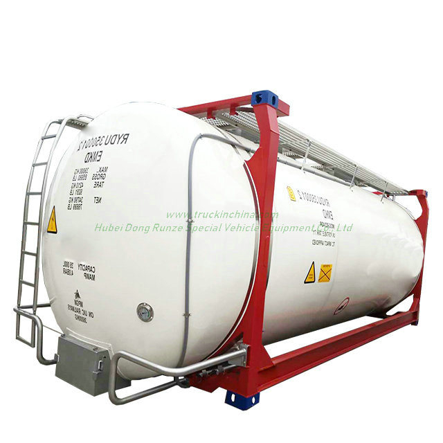 Food Grade Stainless Steel 316L Swapbody Isotank Customized Tank 33cbm Vegetable Oils Imo 1 / Imo 4 Swap Frame (30.000, 35.000 liter)