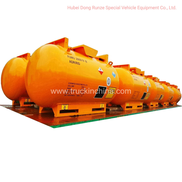 1880 Liters Teal Deac Cylinder, Un3394 Portable Tank, T21 Teal Portable Tank Triethylaluminum Metal Alkyls Tank