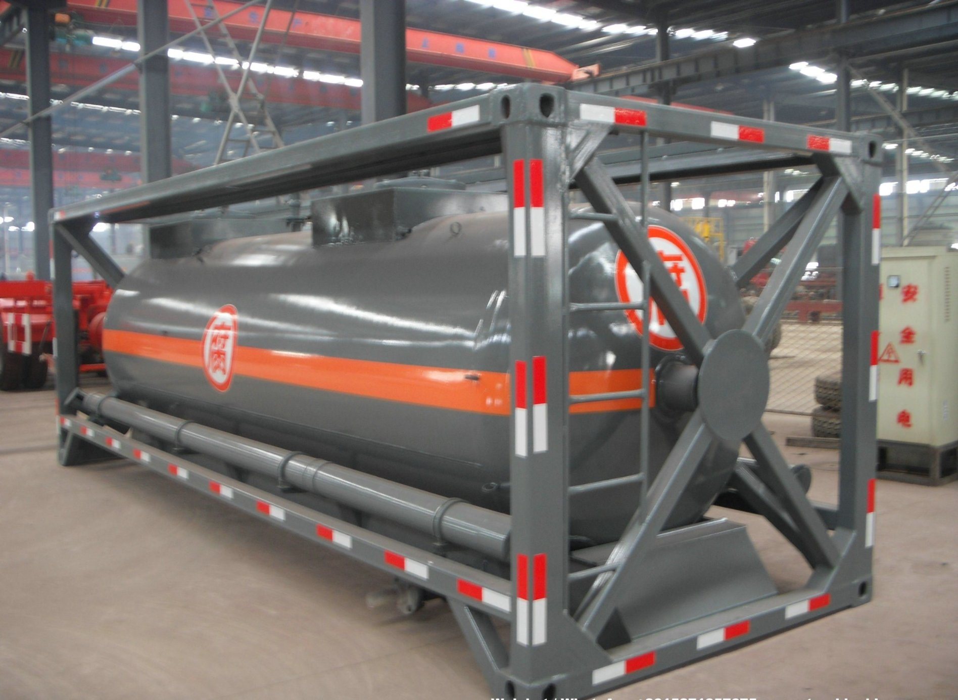 20FT ISO Tank Container for Reagent Sulfuric Acid H2SO4, FeCL3 Ferric Chloride, Cupric Sulphate Reagent 