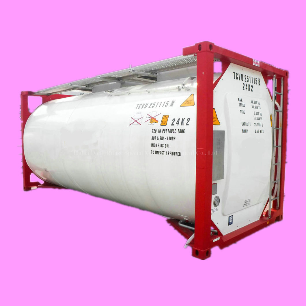 Cl4ti T20 ISO Container Tank Titanium Tetrachloride (20FT T20 and T22 Specialised Tanks UN Portable)
