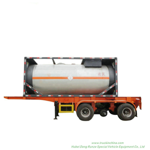  20FT T50 Liquid Chlorine ISO Tank Container for Road Transport Liquid Cl2 UN1017