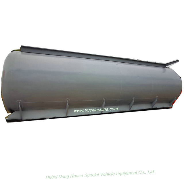 Customized 15-16m3 PE Lined 20mm Transportable Tank Body For Sodium Hypochlorite (Bleach) 