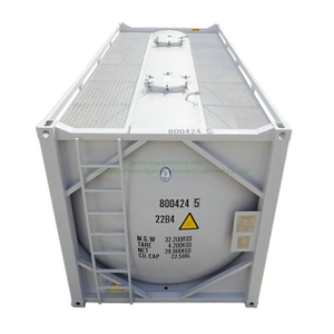 Customizing 20FT Bulk Cement ISO Tank Container Transport Plaster Powder, Cement, Flyash Bulk Cement 