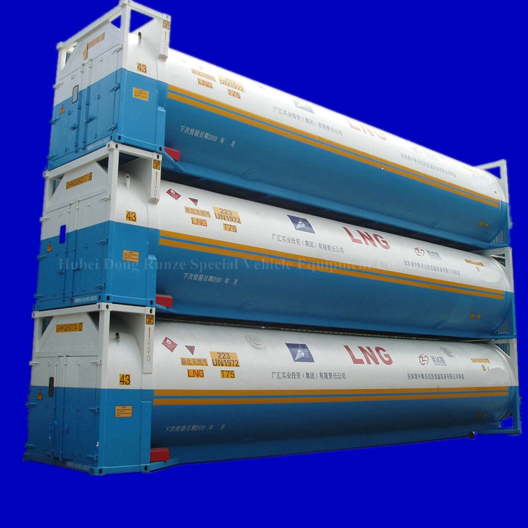 T75 Multimodal Transport Cryogenic Tank (40FT LNG Container Tank LIN\LOX\LAr\LNG\LC2H4)