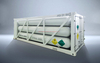 DOT ISO Industrial Gas Tank Container (20FT ISO Electric Gas MEGC Container Transport Boron Trifluoride, Nitrous Oxide, Nitrogen Trifluoride, Helium, Silane)