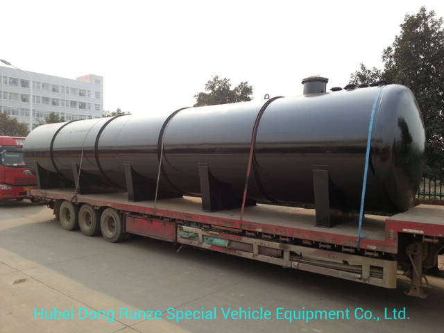 Acid Storage Tank for Oil Field Chemical Contain Hydrochloric Acid 120cbm Horizontal