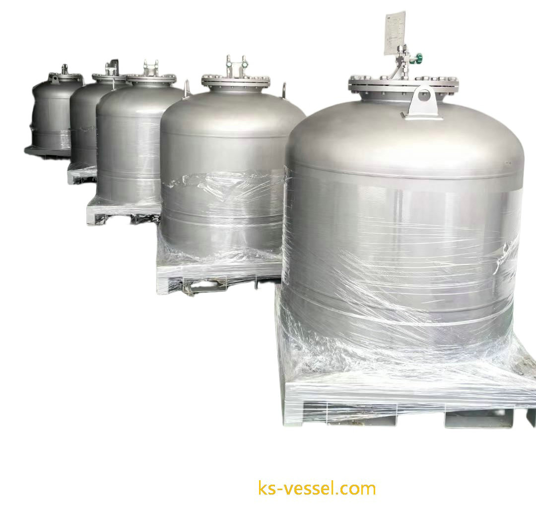 IMDG Portable Tank 900L Large Specialty F3HSi Trifluorosilane Gas Cylinders for UN1859 SiHF3