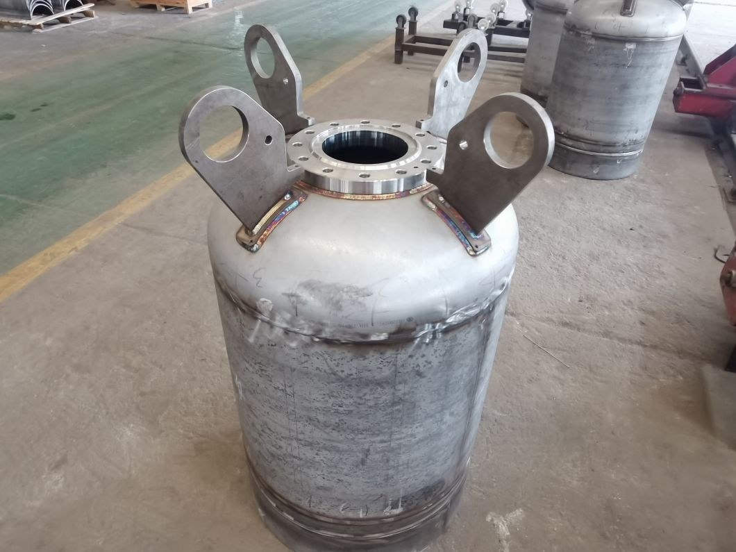 T22 T21 T20 Stainless Steel High Pressure High Purity Ultrapure Industrial Gas Cylinder 8L, 19L, 40L, 80L, 106L, 110L, 450L 516L (Portable Tanks)