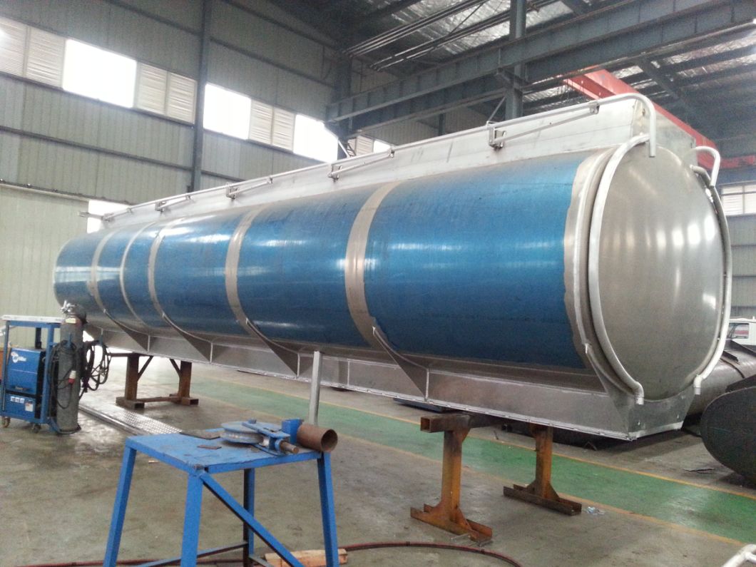 Customizing 20kl Fuel Tank Body with 3-7 Compartments SKD (for Water, Methanol, Methyl Alcohol, Oil, Diesel Jet A-1, Acid Transport Tanker Truck Mounted)