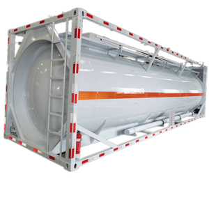 Customize 30FT/40FT Imo ISO Tank Container Lined PE for Petrochemicals Sulfuric Acid,Hydrochloric Acid