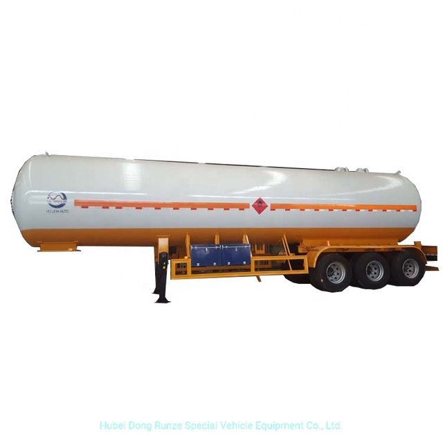 12wheels 3 BPW Axles LPG Storage Tank Semi-Trailer (20T -25T Liquefied Petroleum Gas Propane, Isobutane, Dimethyl Ether Bowser Tanker)