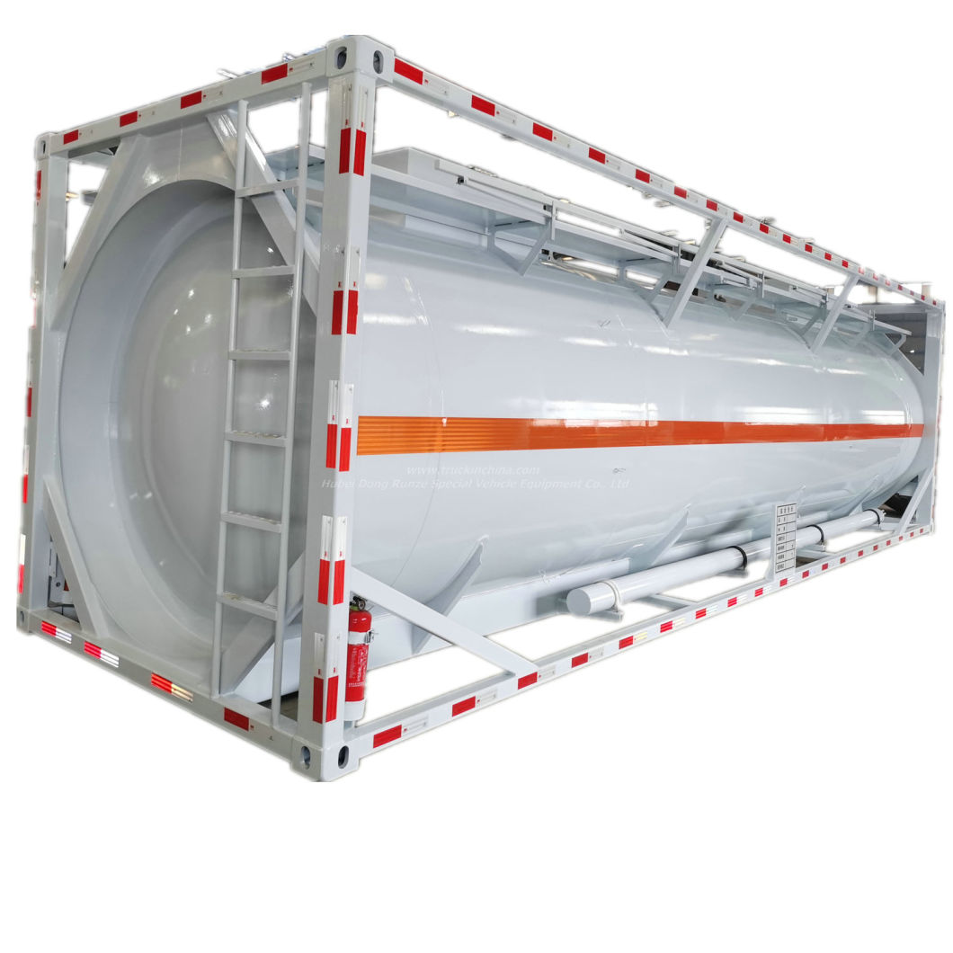 Sihcl3, Ticl4, Sicl4, Pcl3, Nacn 20FT ISO Tank Container Class 3 Toxic Chemical Storage (Pressure Vessel)