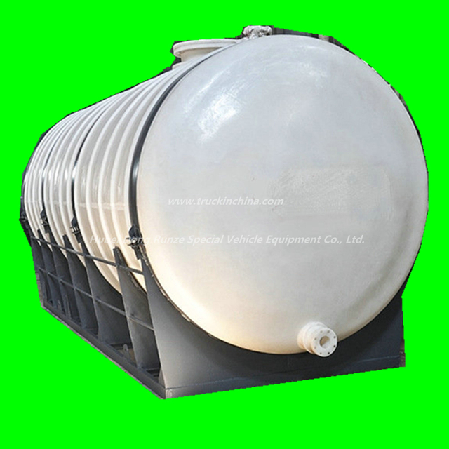 Customized Polyethylene Plastic Hydrochloric Acid Transportable Storage Tank (Plastic PE Tank 5-50m3)