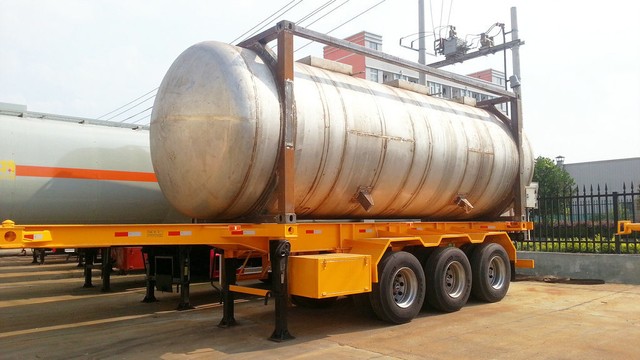 Swap Stainless ISO Tank Container for Acid, Chemicals, Edible Oil, Liquid Food, Acetic Acid, Boric Acid, Milk, Alcohol 