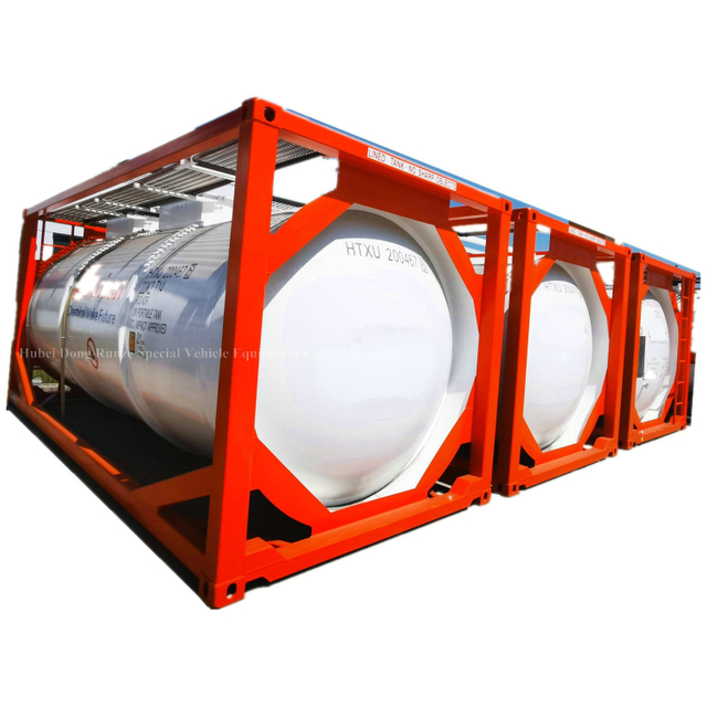 T14 Un Portable Tanks for Offshore Ship Transport 55% Hydrofluoric Acid Un1790, 38% Hydrochloric Acid Un1789 (21KL 20FT 22K2 ISO TANK CONTAINER)