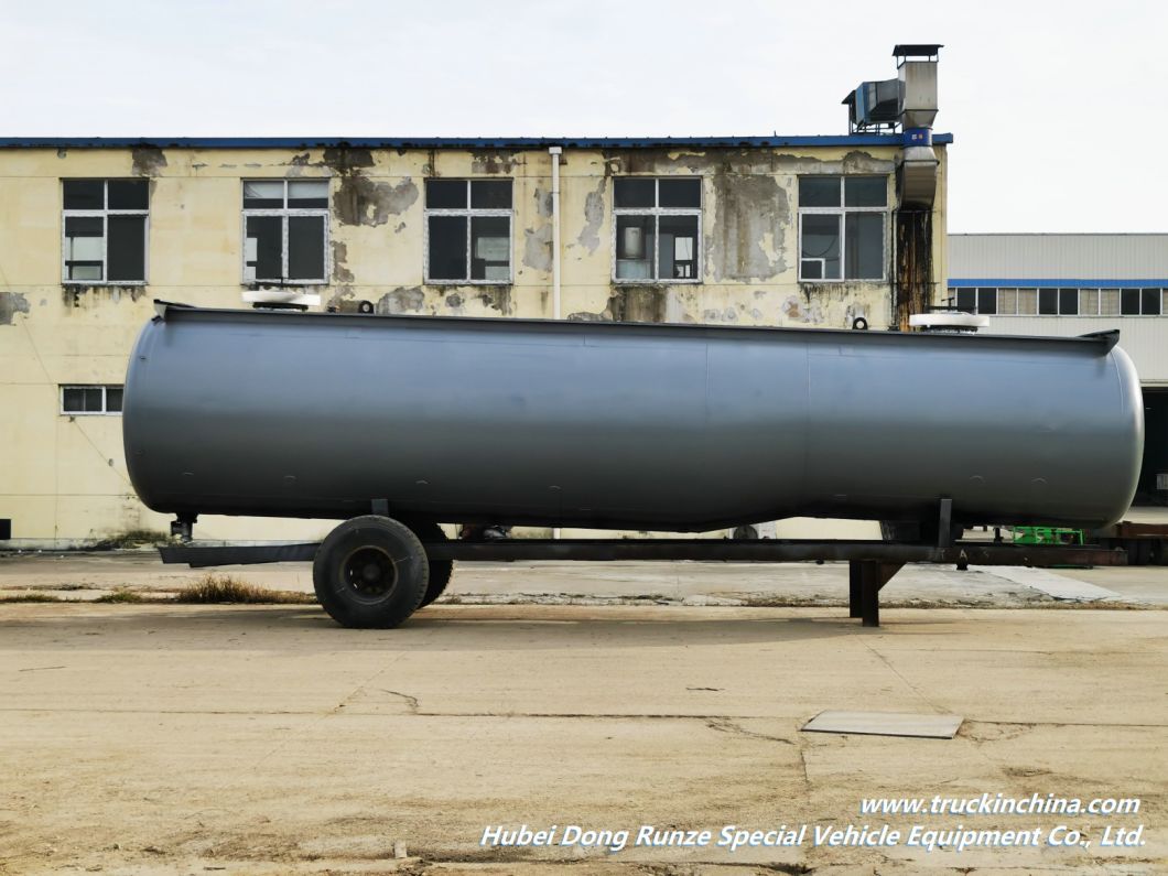 Customized 25-28m3 Chemcial Liquid Truck Tank (Tanker Body only Without Trailer Chassis) PE Lined for Hydrochloric Acid, Sodium Hypochlorite, Ferric Chloride
