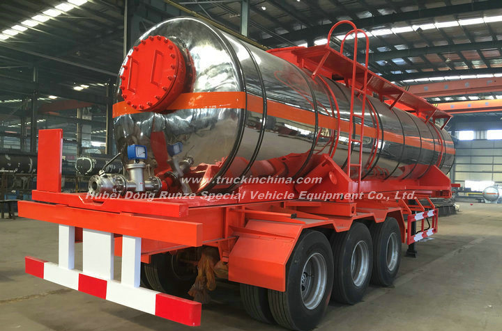 Customizing Stainless Steel Emulsion Tank Container for Liquid Molten Sulfur Transport Solution Insulated 