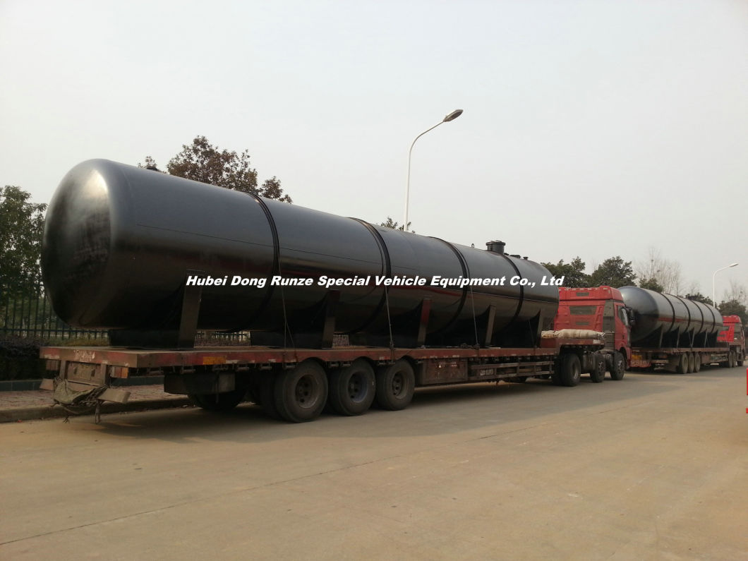 Acid Storage Tank for Oil Field Chemical Contain Hydrochloric Acid 120cbm Horizontal
