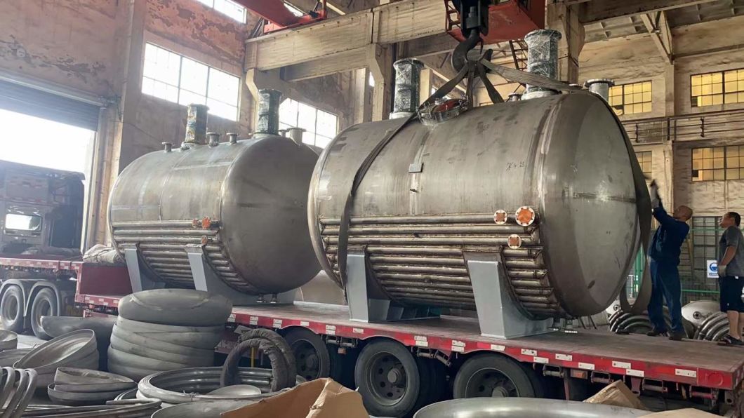 Horizontal Reaction Kettle Stainless Steel Reactor 5 -10cbm with Insulation Tube (Autoclave Reactor Pressure Vessel)