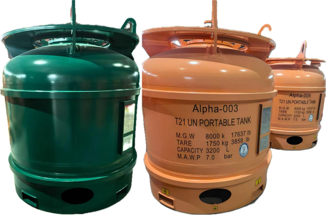  T21 Alpha-Olefin UN Portable Tanks 3200L Copolymer Hexene-1 Catalyst 