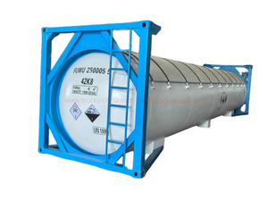 40FT T50 ISO Tank Container for Anhydrous Liquid Ammonia UN1005 Liquid Nh3 Transport