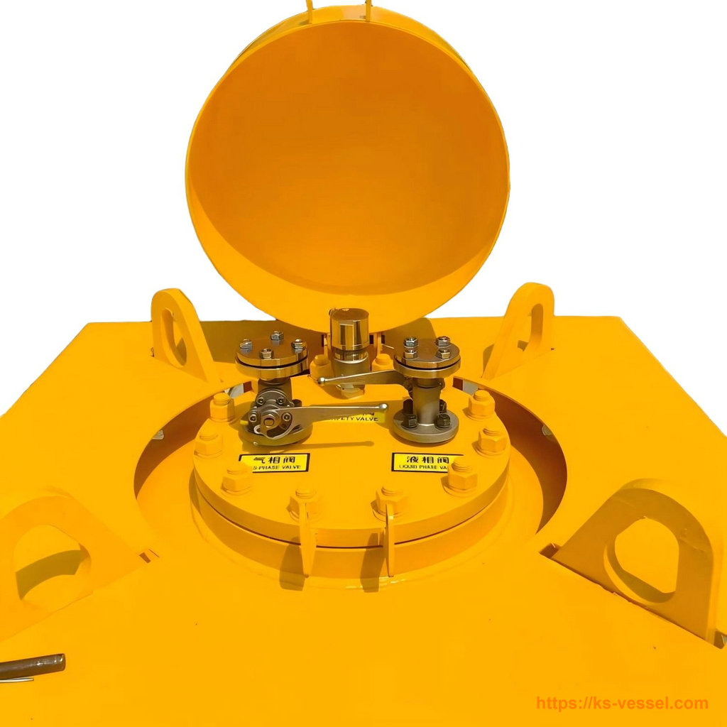  Metal Alkyls TEAL TIBA TMA Storage Tanks 500L Alkyl Aluminum Pressure Vessel UN3394/UN3398/UN3399 