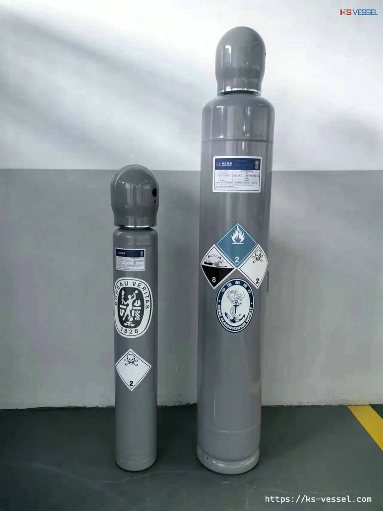 KSC10G DCS.TCS.WF6 Cylinder for Dichlorosilane Trichlorosilane Tungsten Hexafluoride High-purity Electronic Specialty Gases (ESGs)